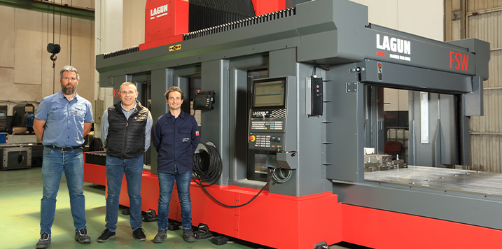 The consortium formed by LAGUN, EKIDE and LORTEK will present its friction welding machine-prototype at the BIEMH